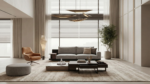 Palma Sectional Sofa Fabric Grey - Image 3