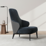 Aspen Highback Grey Fabric - Image 2