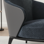 Aspen Highback Grey Fabric - Image 3