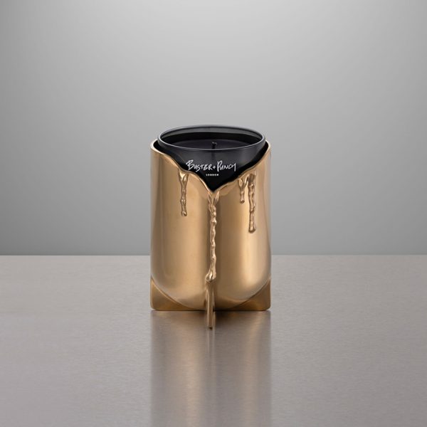 Candle Vessel / Brass + Columbia Road Flower Market / Scented Candle / 220G