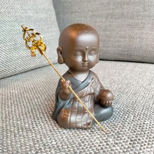 Monk Statue - Stick Sit