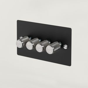 4G Dimmer / Black / Steel
