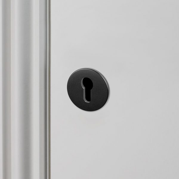Key Escutcheon / Euro Cylinder / Black