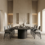 Ventura Dining Chair Fabric Grey - Image 2