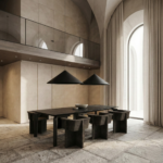 Elden Dining Table - 2.0 Sintered Stone Ash Wood - Image 4