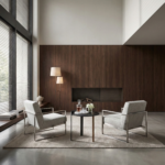 Battista Coffee Table - 0.55 Oak Wood Black - Image 3