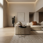 Lungro X Side Table Oak Wood Black - Image 2