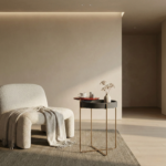 Lungro X Side Table Oak Wood Black - Image 4