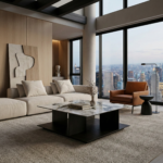 Edificio Square Coffee Table Marble - Image 2