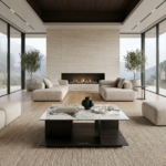 Edificio Square Coffee Table Marble - Image 4