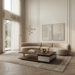 Levanda Coffee Table - 1.4 Dark Walnut - Image 3