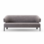 Ashley 3 Seater Sofa Grey Fabric - Image 2