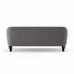 Ashley 3 Seater Sofa Grey Fabric - Image 5