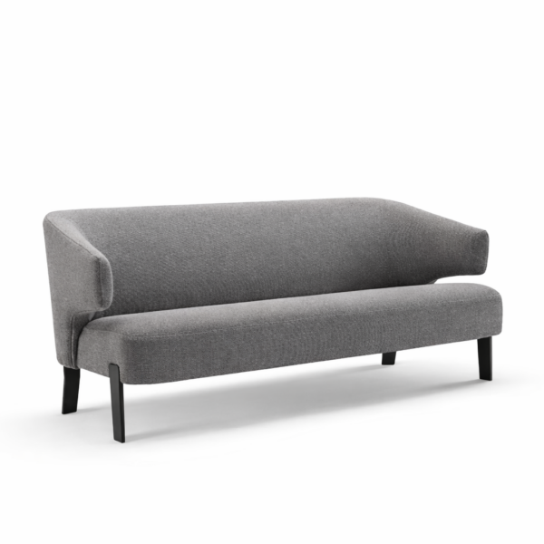 Ashley 3 Seater Sofa Grey Fabric