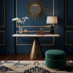 HALF-CONE-CONCOLE-TABLE-2-WHITE-MARBLE-A4T375