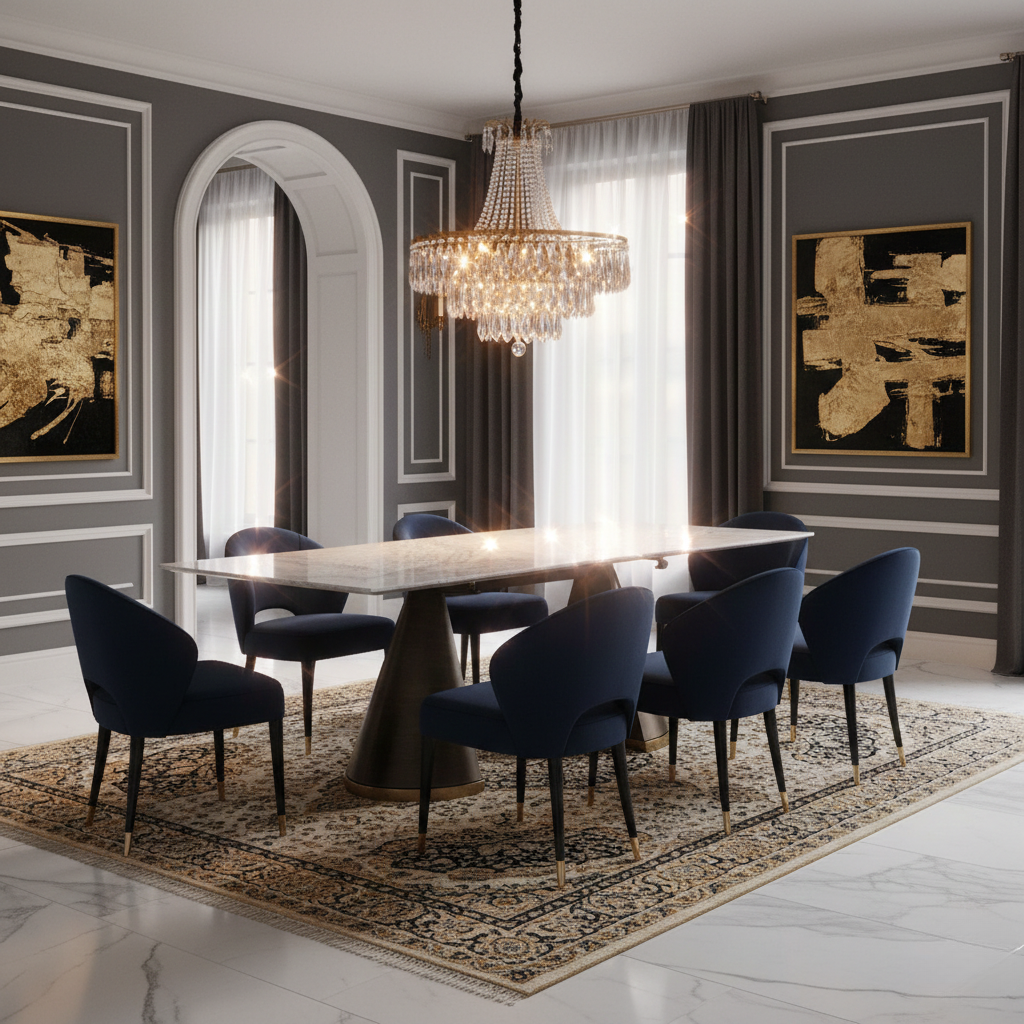 HALF-CONE-DINING-TABLE-1-White-Marble-Iron-A4T377-3