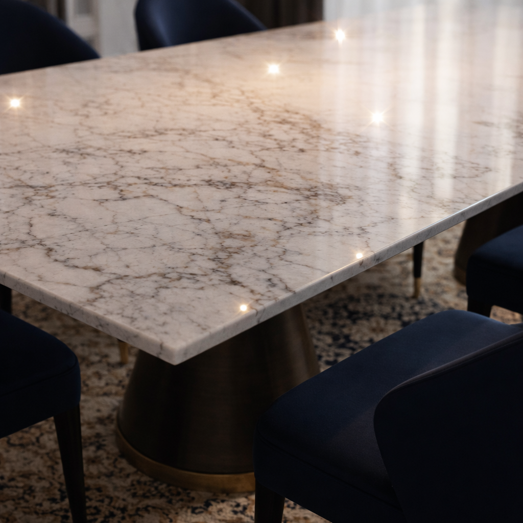 HALF-CONE-DINING-TABLE-2-White-Marble-Iron-A4T377-3