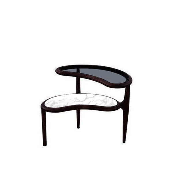 Huelva Coffee Table Black Wood