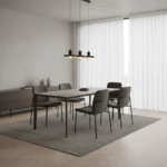 Magnolia Dining Table - 1.8 Ceramic Marble - Image 2