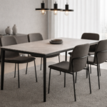 Magnolia Dining Table - 1.8 Ceramic Marble - Image 3