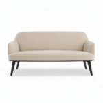 Morrigan 2 Seater Sofa Beige Fabric - Image 2
