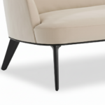 Morrigan 2 Seater Sofa Beige Fabric - Image 4