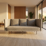 TUBO SOFA 3 SEATER SOFA LIGHT GREY FABRIC-A11045-3SF