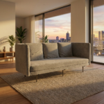 TUBO SOFA 3 SEATER SOFA LIGHT GREY FABRIC-A11045-3SF-2