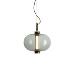 Peace C Pendant Lamp - Clear, Grey, Smoke or Amber Glass