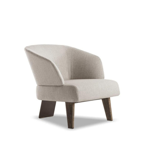 Bennett Lounge Chair (A1) Cream Fabric