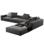 Riverso Sofa B Modular Fabric Dark Grey