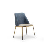 Ashoka Dining Chair Gold Stainless Steel