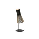 Jovella Table Lamp - Black / White / Wooden