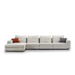 Brescia Sofa Set Fabric Grey