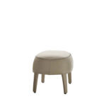 Canon Ottoman Light Greige Fabric