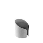Clisson Stool Grey Fabric
