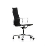 Eames Aluminium Executive Leather (With Castor)