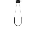 Frill Pendant Lamp A - Gold / Black / White