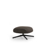 Marshall Ottoman Grey Fabric