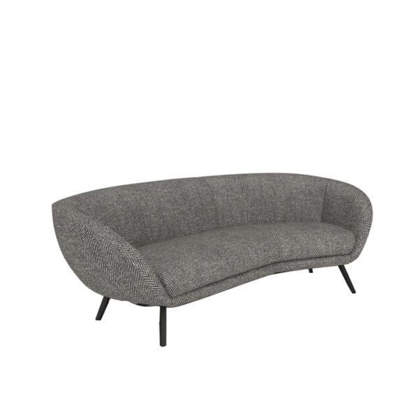 Marshall Sofa 3 Seater Sofa Grey Fabric