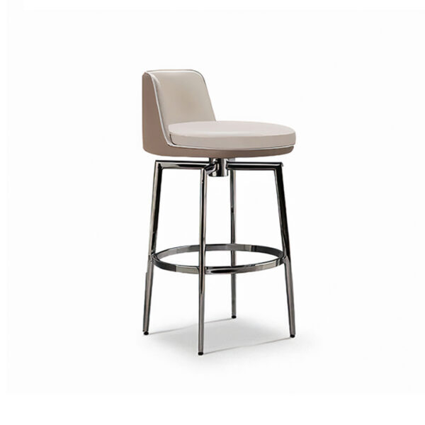 Thonbury Barstool - 49 Cream Stainless Steel