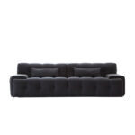 Truman Sofa Dark Grey Fabric