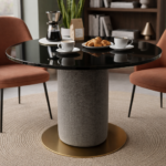 Uovo Coffee Table Stainless Grey Glass - Image 4