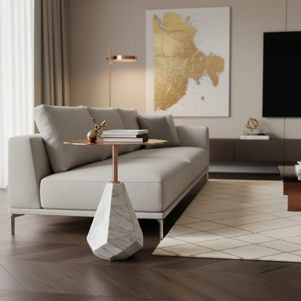 AMRITA-SIDE-TABLE-White-Carrara-Marble-A4ST715