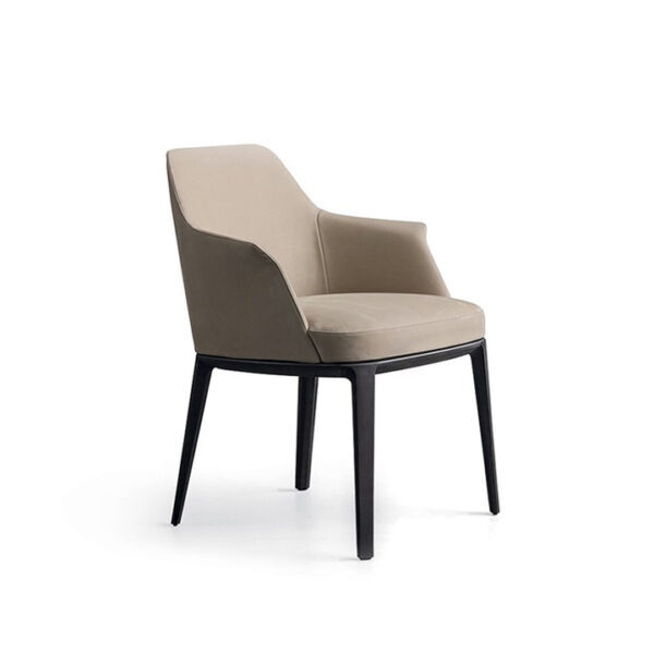 Matthew Dining Chair Beige Fabric