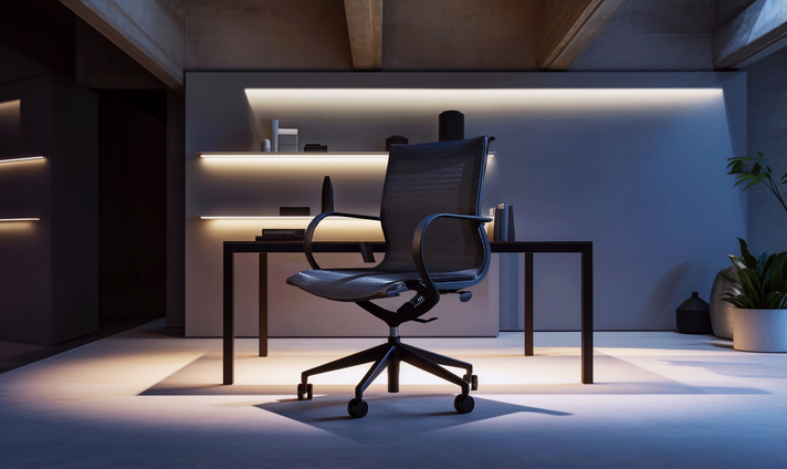 Kursi kantor model jaring