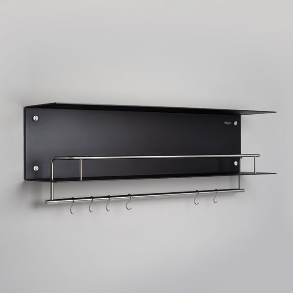 Hanger Shelf / Black / Steel
