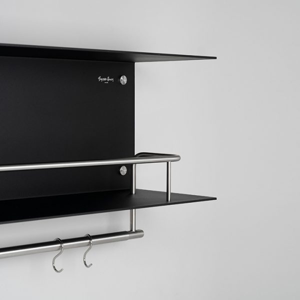 Hanger Shelf / Black / Steel - Image 3