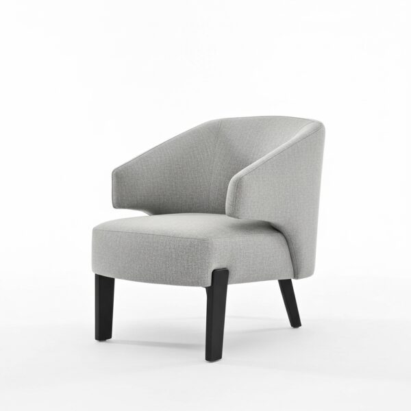 Ashley Lounge Chair Grey Fabric