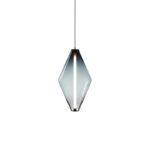 Filch Diamond Pendant Lamp - Blue / Amber / Transparent